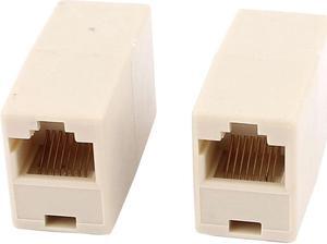 5Pcs Plastic RJ45 8Pin Female to Female Ethernet Connector Couplers