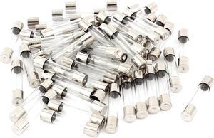 250V 3A Fast Quick Blow Low Breaking Capacity Glass Tube Fuses 6mm x 30mm 50 Pcs