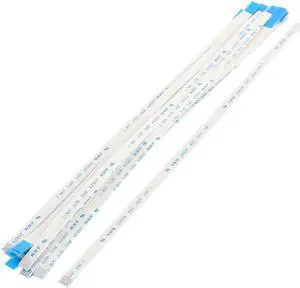 Unique Bargains 20Pcs 1.0mm Pitch 4 Pin AWM 80C 60V VW-1 Flexible Flat Cable FFC FPC 200mm