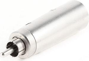 Unique Bargains RCA to XLR Male Plug M/M Audio Signal Microphone AV Adapter Converter Connector