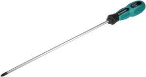 #2 Phillips Screwdriver 12 Inch Round Shaft Non Slip Comfortable Handle