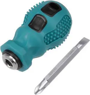 2 in 1 Screwdriver #2(PH2) Phillips 6mm Slotted Driver Magnetic