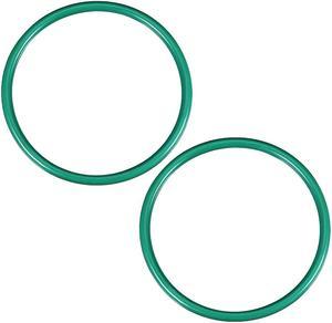 O-Rings Fluorine Rubber 31mm x 35mm x 2mm Seal Rings Sealing Gasket 2pcs