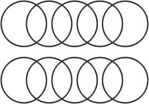 O-Rings Nitrile Rubber 45mm x 48.6mm x 1.8mm Seal Rings Sealing Gasket 10pcs