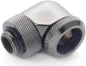 Bitspower Black Sparkle Enhance Rotary G1/4" 90-Degree Multi-Link Adapter For OD 16MM (2 PCS)