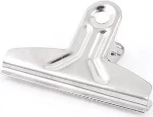 Unique Bargains Metal Spring Loaded Office File Paper Ticket Binder Clip Grip Clamp
