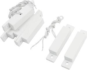 3 Sets NO Recessed Door Window Contact Magnetic Reed Switch Alarm Security