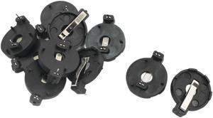 Unique Bargains 10 x Round Shape 20mm Inner Diameter CR2016 Button Battery Holder Connector