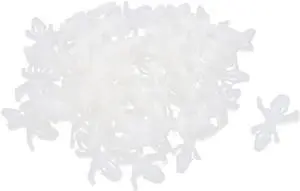 50 Pcs HDB-0406 PCB Reverse Support Spacer Locking Nylon Standoff Height 0.25"