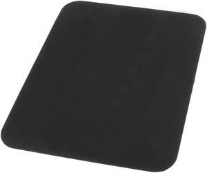 Unique Bargains Black Soft Silicone Rectangle Shaped Mouse Pad Mat for PC