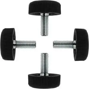 M8 x 20 x 30mm Furniture Glide Leveling Feet Base Protector for Desk Leg 4pcs