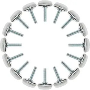M6 x 25 x 30mm Leveling Feet Adjustable Leveler for Desk Chair Machine Leg 16pcs M6 x 25 x 30mm Leveling Feet Adjustable Leveler for Desk Chair Machine Leg 16pcs