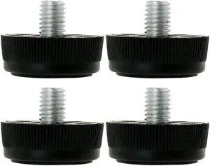 M8 x 10 x 30mm Leveling Feet Adjustable Leveler Cover for Office Sofa Leg 4pcs M8 x 10 x 30mm Leveling Feet Adjustable Leveler Cover for Office Sofa Leg 4pcs