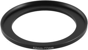 Unique Bargains 62mm to 77mm Camera Filter Lens 62mm-77mm Step Up Ring Adapter