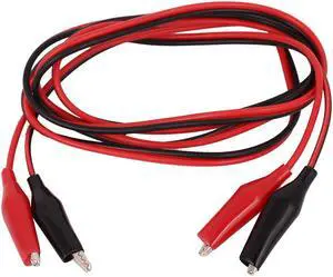 1.3M 4Ft 4 Alligator Clip Electrical Connector Clamp Insulated Test Wire Cable