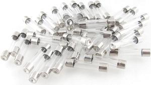 40 Pcs Quick Fast Blow 250V 2A 4A 5A 15A Glass Tube Fuses 6x30mm