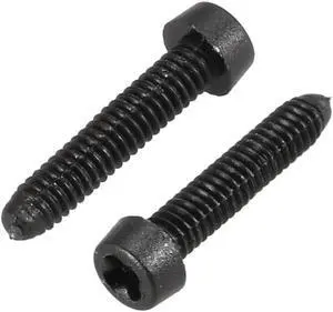 M2 x 10mm Plastic Phillips Cross Pan Head Machine Screws Black 100 PCS M2 x 10mm Plastic Phillips Cross Pan Head Machine Screws Black 100 PCS