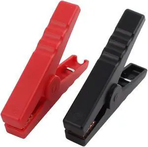 Pair Emergency Alligator Clamps Booster Battery Clips for Car Jump Starter