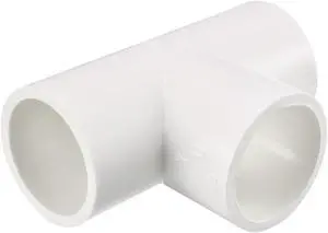 25mm Slip Tee PVC Pipe Fitting T-Shaped Coupling Connector