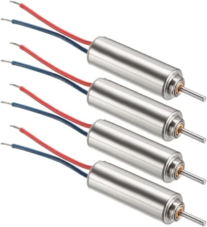 4PCS DC 3V Coreless Micro Motor 412 4x12mm for Airplane Model RC Toys 4PCS DC 3V Coreless Micro Motor 412 4x12mm for Airplane Model RC Toys