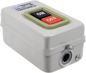 Start Stop Push Button Switch On/Off 3.7KW BS230B for Motor