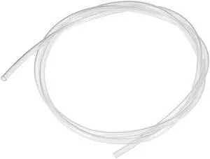 PTFE Tube 4.9Ft - ID 4mm X OD 6mm Fit 3mm Filament for 3D Printer Transparent