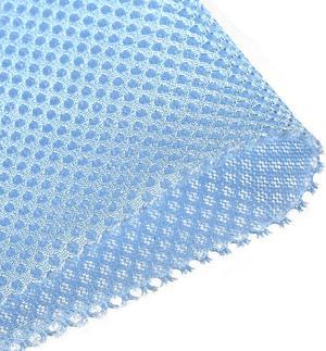 Sky Blue Speaker Mesh Grill Stereo Fabric Dustproof 50cm x 160cm 20" x 63"