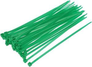 Cable Zip Ties 150mmx3.6mm Self-Locking Nylon Tie Wraps Green 60pcs