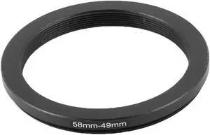 58mm-49mm 58-49mm 58mm to 49mm Step Down Filter Ring Stepping Adapter Adaptor