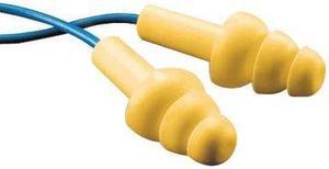 E·A·R UltraFit Multi-Use Earplugs, Corded, 25NRR, Yellow/Blue, 50 Pairs