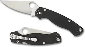 Spyderco C81GP2 Para-Military 2 Folding Knife 3.5" Blade 8.28" Overall Folder Spyderco C81GP2 Para-Military 2 Folding Knife 3.5" Blade 8.28" Overall Folder