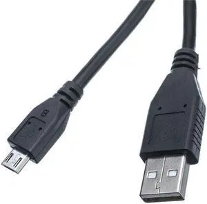 Cable Wholesale Micro USB 2.0 Cable, Type A Male / Micro-B Male, 1.5 foot - Black