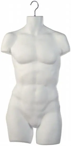 Econoco MHR26 - W Mens Torso - White
