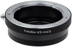 Fotodiox OM43-MFT Lens Mount Adapter - Olympus Digital Zuiko OM 4-3 Lens To Micro Four Thirds Mount Mirrorless Camera Body