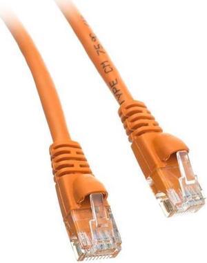 CAT5E, UTP, with Molded Boot, 350MHz, Orange, 3 ft