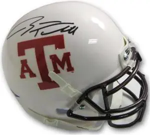 Athlon CTBL-012183 Ryan Tannehill Signed Texas A&M Aggies Authentic White TB Schutt Mini Helmet - Upper Deck Hologram