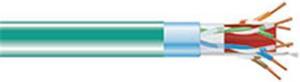 CAT6A 650MHZ SLD FUTP PLN GN 1000FT SPL