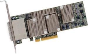 LSI Logic H5-25176-02 Controller Card SAS 9206-16e Single 16Port External SATA Plus SAS 6Gbs PCI Express HBA Bare