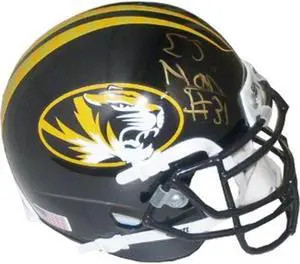 Athlon CTBL-014454 EJ Gaines Signed Missouri Tigers Authentic Schutt Mini Helmet