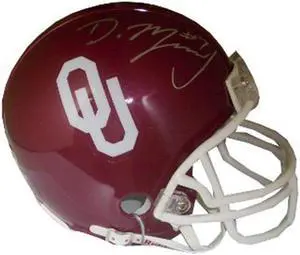 DeMarco Murray signed Oklahoma Sooners Replica Mini Helmet- Murray Hologram