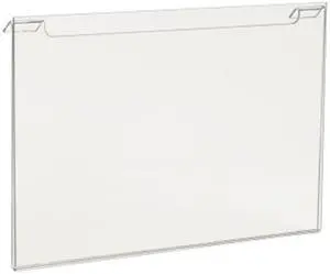 Econoco HP - SG711H 11 W x 7 H in. Acrylic Horizontal For Slatwall - Gridwall