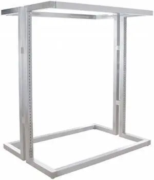 Econoco T503FRSC Island Multi-Merchandiser - Frame Only