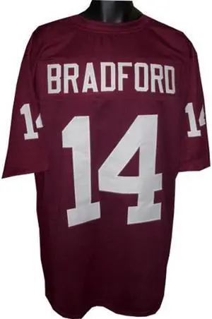 Athlon CTBL-016215N Sam Bradford Unsigned Maroon TB Custom Stitched Football Jersey, Extra Large