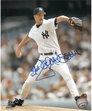 Athlon CTBL-014476 Jack Mcdowell Signed New York Yankees Photo - Black - 8 x 10