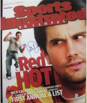 Matt Leinart signed USC Trojans SI Cover 16x20 Photo from October 13, 2005- Leinart Hologram