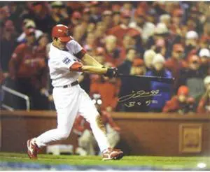 So Taguchi signed St. Louis Cardinals 16x20 Photo Batting (2006 World Series Champs)English/Japanese