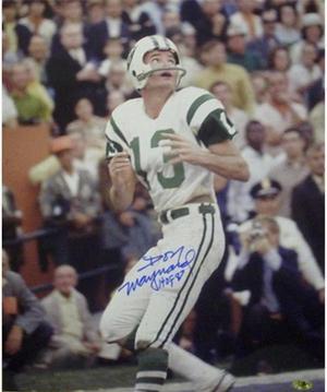 Don Maynard signed New York Jets 16X20 Photo HOF 87