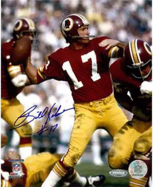 Athlon CTBL-008761 Billy Kilmer Signed Washington Redskins 16 x 20 Photo