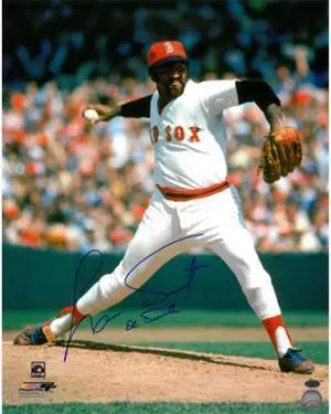 Athlon CTBL-016538 Luis Tiant Signed Boston Sox Photo El Tiante - Red - 16 x 20