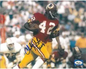 Charley Taylor signed Washington Redskins 8X10 Photo HOF 84